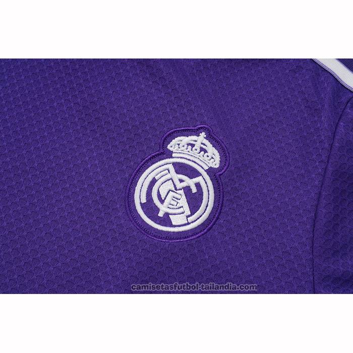 Chandal del Real Madrid Manga Corta 25/26 Purpura - Pantalon Corto